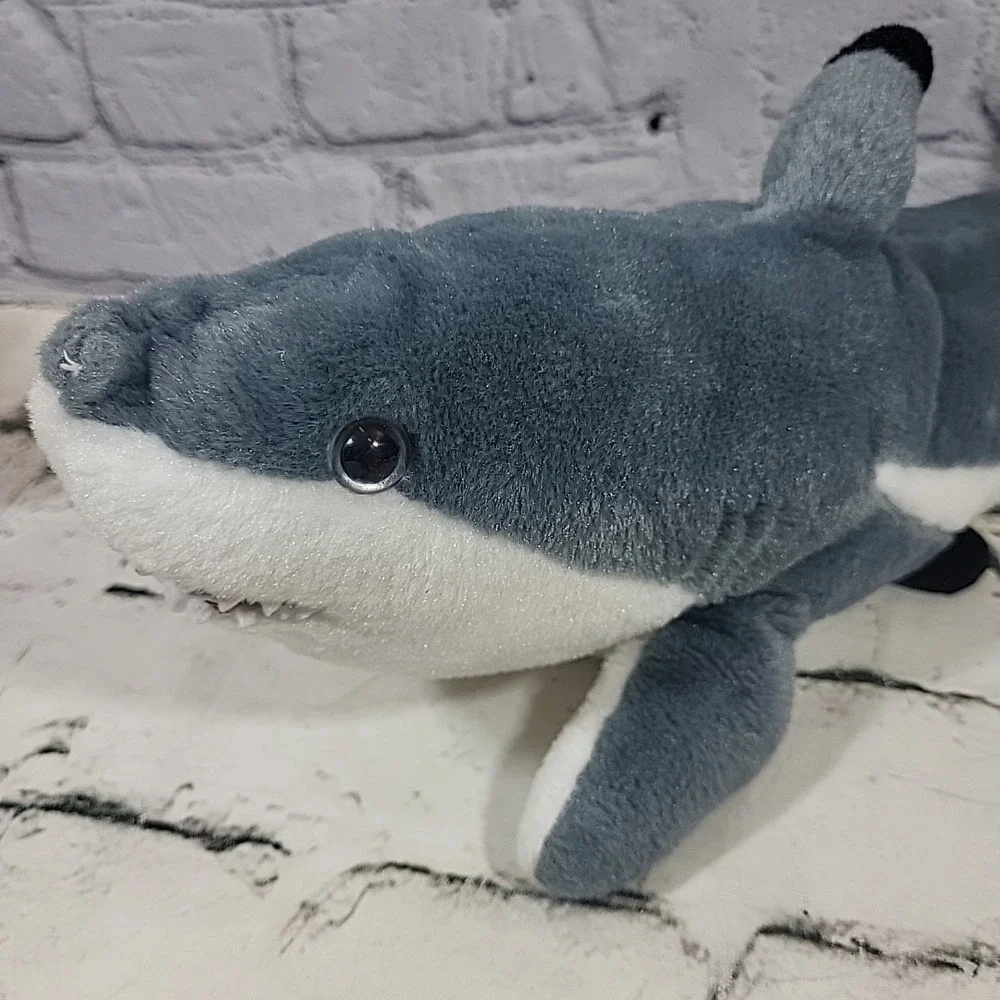 Wild‎ Republic Realistic Lifelike Stuffed Animal Plush Lot Of 3 Panda Shark Owl